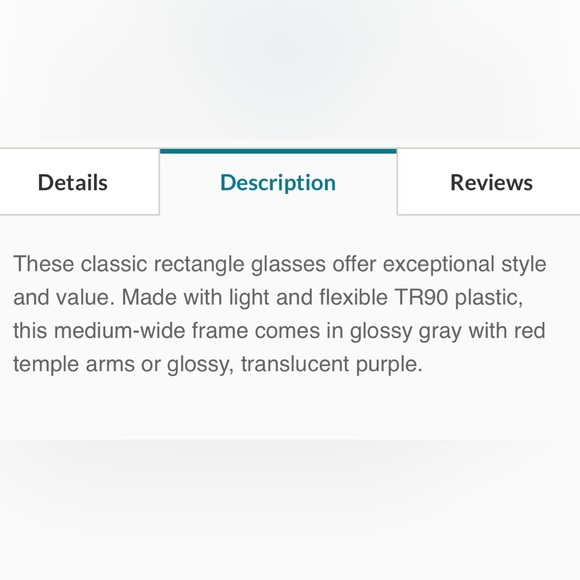 Zenni Optical Grey Rectangle Prescription Glasses - Picture 4 of 10